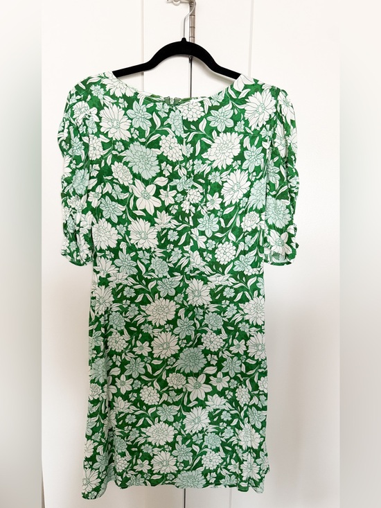 Mango Dresses & Skirts - Mango Green and White Floral Midi Dress